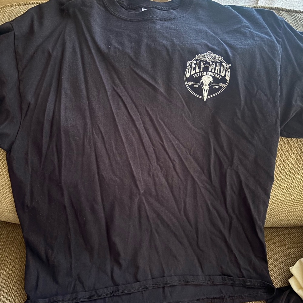 Gildan Black Self-Made Graphic Tee